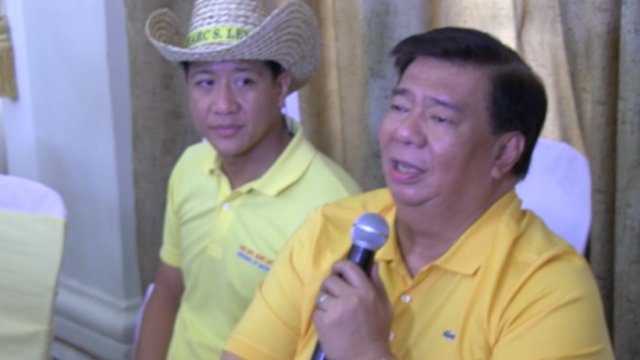 WHO'S BALIMBING? Team PNoy campaign manager Franklin Drilon said he left former president Gloria Macapagal-Arroyo when she was at the height of her power. File photo by Natashya Gutierrez.