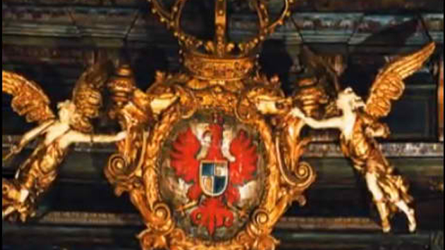 A BAROQUE DETAIL OF the Margravial Opera House. Screen grab from YouTube