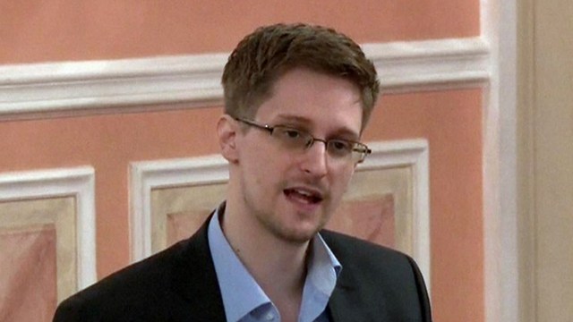 File photo of Edward Snowden from Agence France-Presse/ WikiLeaks