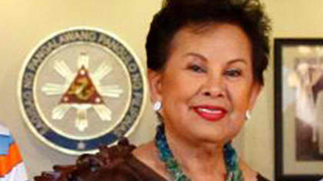 VICTIM OF LIES? UNA accuses Team PNoy of spreading lies against Mrs Elenita Binay. File photo