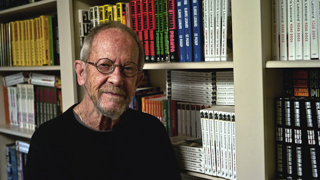 CRIME NOVELIST. Leonard's name became synonymous to crime novels after he published 45 books under the genre. Photo from www.goodwilljohnson.com