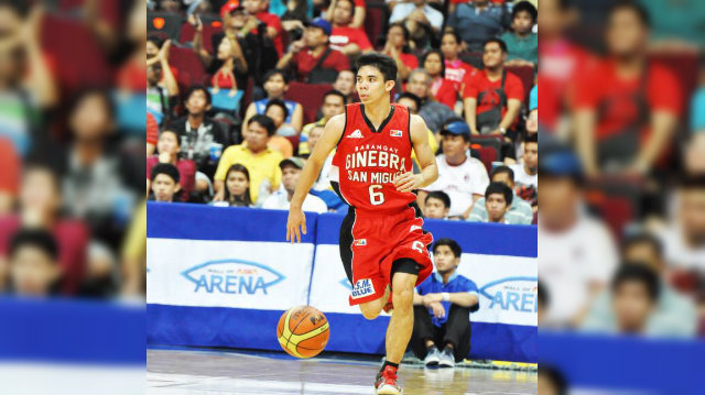 BALL OF ENERGY. Emman Monfort is playing a key role injecting energy for Barangay Ginebra San Miguel. Photo by Mandy Mangubat/The Benchwarmers