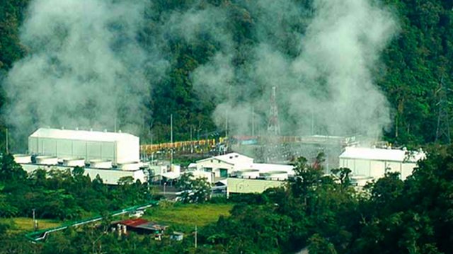 OPERATIONAL. Lopez-led Energy Development Corp. (EDC) has resumed operations of the Bacman Unit 1 geothermal plant in Albay. Photo from EDC's 2011 Annual Report