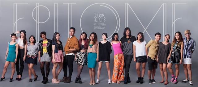 EPITOME. Will the next big names in Philippine fashion come from this batch? All photos by Occasional Bliss Photography