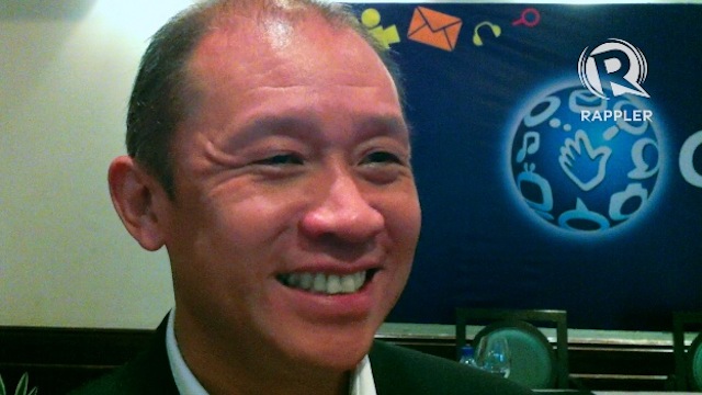 Globe President and CEO Ernest Cu