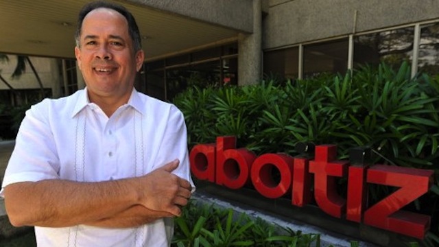 Erramon Aboitiz, president and chief executive of Aboitiz Equity Ventures, poses for a photo in front of his office in Cebu City. Photo by AFP