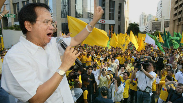 FROM PREACHER TO POLITICS. Brother Eddie Villanueva takes a third run at politics. Photo by AFP