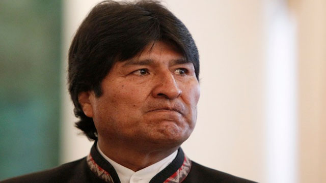 Bolivia's President Evo Morales looks on during the Gas Exporting Countries Forum (GECF) at the Kremlin in Moscow, Russia, 01 July 2013. EPA/Maxim Shemetov