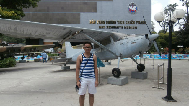 VIETNAM WAR. The War Remnants Museum houses some of the war machines used by America against Vietnam