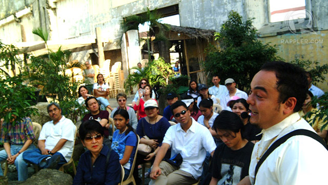 50% to 60% of Celdran's walking tour guests are Filipinos