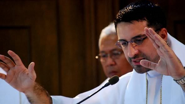 HIS CONFESSOR. Fr Luciano Felloni (above) says he got to know Pope Francis during his days in the seminary in Argentina. He and fellow seminarians would confess to the then Jorge Bergoglio and hear his sermons. Photo from http://www.goodshepherdcathedralnovaliches.org/