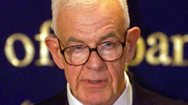FOLEY, 84. In this file photo, US Ambassador to Japan Thomas Foley delivers a speech during a press conference at the Foreign Correspondents' Club of Japan in Tokyo 09 April 1999. AFP/Toru Yamanaka