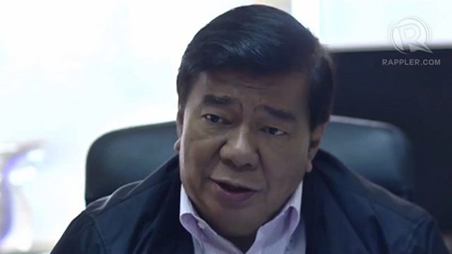 LONGTIME CONCERN. Sen Franklin Drilon tells Rappler he has long been pushing for a review of the oversight committees. 