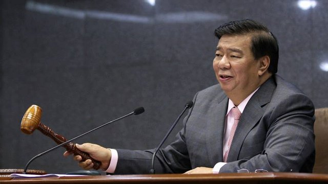 'SENSITIVE ISSUE.' Senate President Franklin Drilon says senators will decide in caucus whether to take an individual or collective stand to abolish the pork barrel in the 2014 budget. File photo from Drilon's Facebook page 