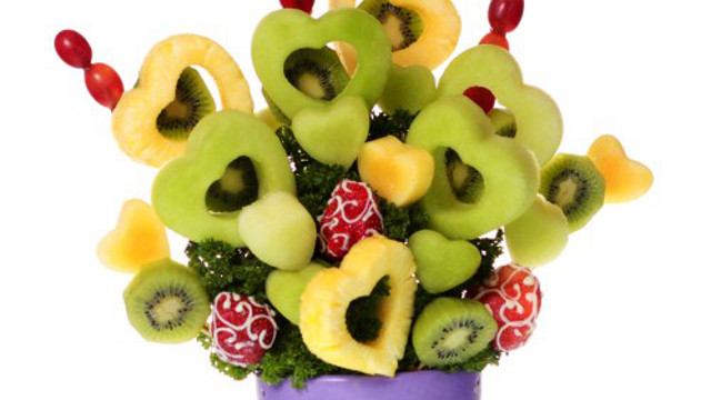 ALSO FOR MEN. If you've been wanting to send flowers to that guy you fancy, perhaps sending fruits arranged this way is better