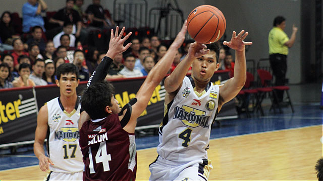 PLAYMAKER. Alolino leads the league in assists. Photo by Rappler/Josh Albelda.