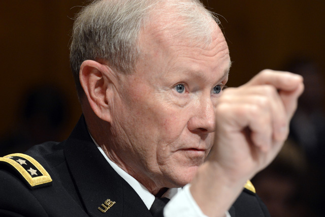 US Chairman of the Joint Chiefs of Staff Gen. Martin Dempsey. Photo by EPA/Michael Reynolds