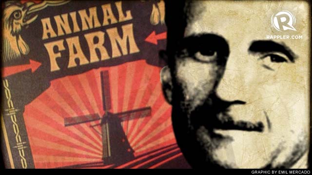 ANIMAL FARM. Acclaimed British novelist George Orwell is the author of best-selling books Animal Farm and 1984