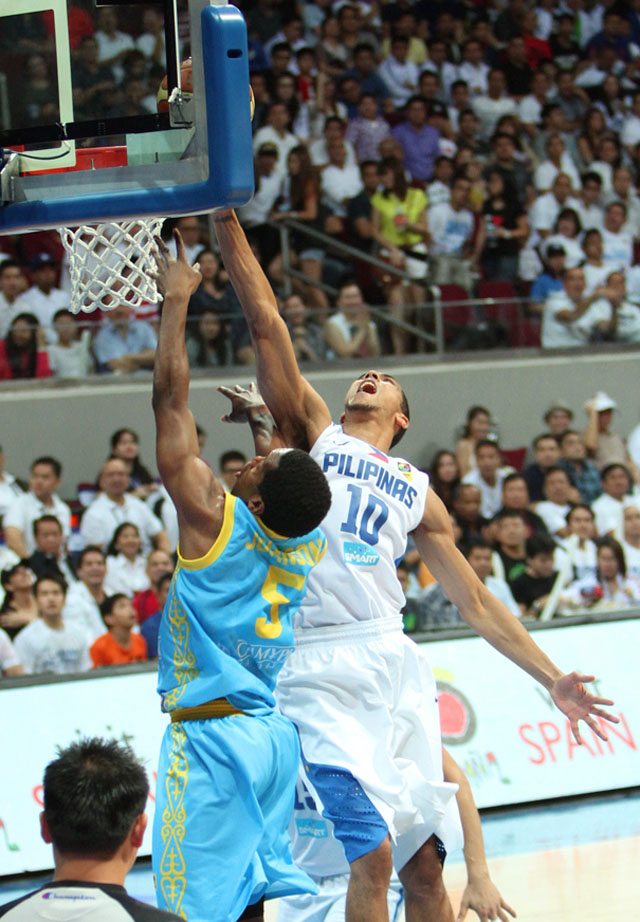 UNFORGIVING. Norwood typified Gilas' unforgiving defense. Photo by FIBA Asia/Nuki Sabio.