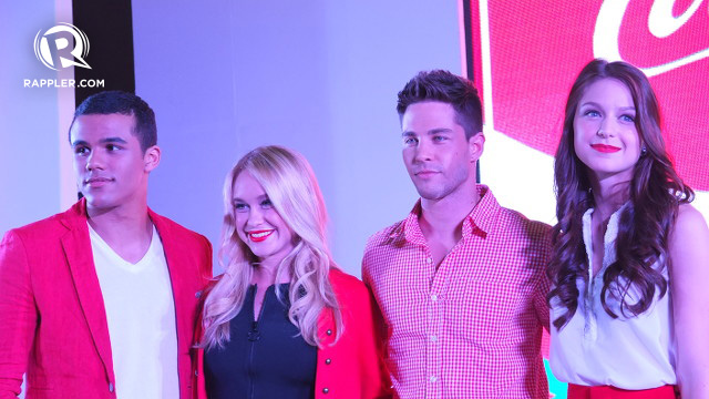 GLEEK LOVE. Jacob Artist, Becca Tobin, Dean Geyer and Melissa Benoist might just perform for Manila during their mall tour on June 8. All photos by Pia Ranada