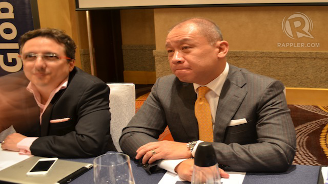 Globe CEO, Ernest Cu says telco will play an important role in the new ticketing system. Photo by Rappler/Aya Lowe