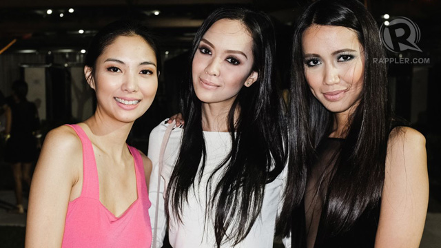 Ana Sideco, Giselle Paqueo and Michelle Penamanglor