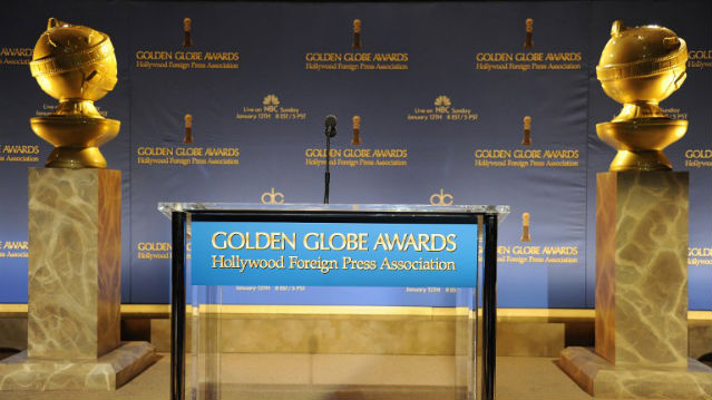 THE STAGE IS SET. The 71st Annual Golden Globe Awards will be on December 12, 2013 at the Beverly Hilton Hotel in Beverly Hills, California. AFP Photo