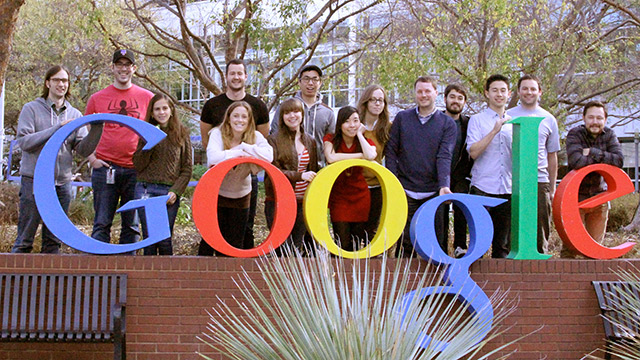 THE DOODLERS. The team behind Google doodles. Image from www.google.com/doodle4google