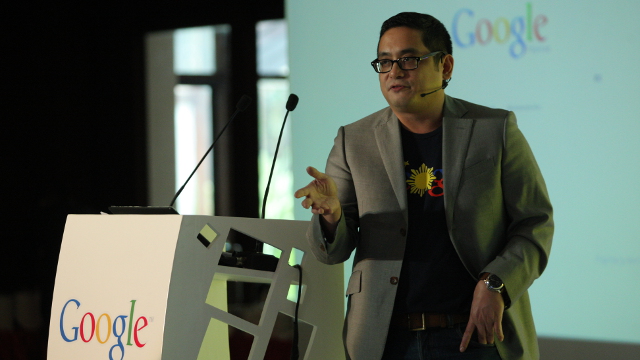 REYES SPEAKS. Narciso Reyes discusses how Google can help the Philippines. 