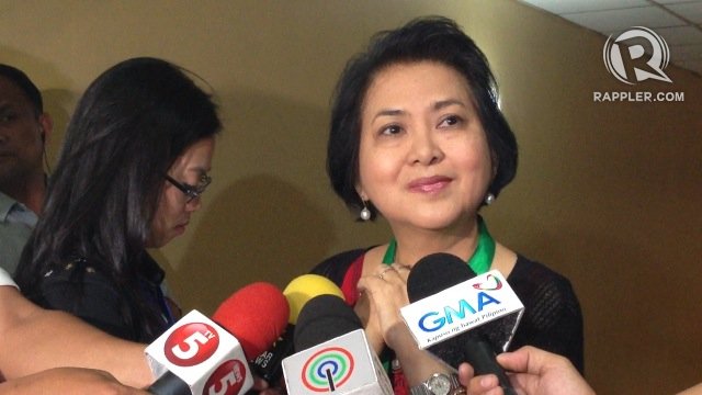 UNLAWFUL STIPENDS. File photo of COA Chairperson Grace Pulido-Tan. Photo by Rappler 
