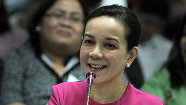 CAMPAIGNING. Senatorial bet Grace Poe in a file photo
