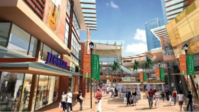 NEW GREENHILLS. Bargain hunters will be treated to a new and improved Greenhills Shopping center soon. Photo courtesy of Ortigas & Company