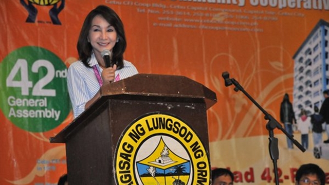 IMMIGRATION LIST. The Sandiganbayan orders the inclusion of Cebu Gov Gwen Garcia on its departure list because of her graft case. File photo from Cebu Province Official Website 