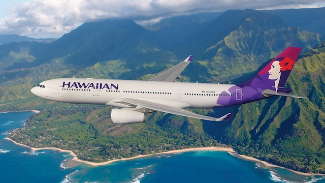 GOODBYE HAWAII. Hawaiian Airlines will be stopping its non-stop Manila service. File photo courtesy of Hawaiian Airlines.