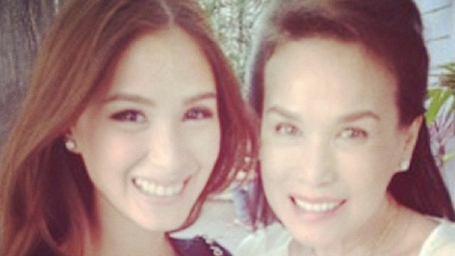 FAMILY FEUD? Heart Evangelista and mom Cecile Ongpauco pose happily for the camera. Screen shot from Heart's Instagram account (iamhearte)