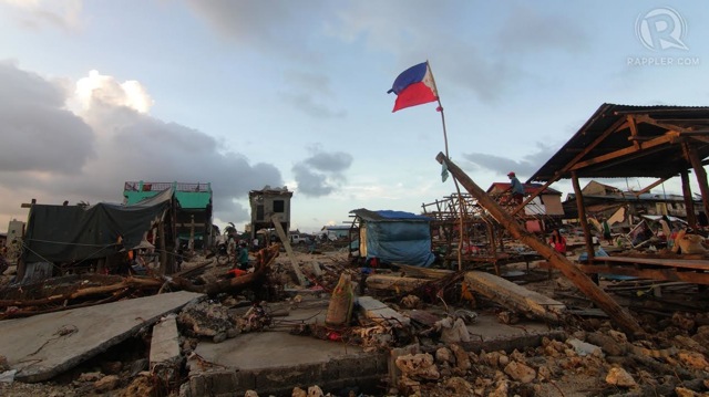 GROUND ZERO. The town of Hernani in Eastern Samar is witness to the fury of Typhoon Yolanda. Photo by Franz Lopez/Rappler