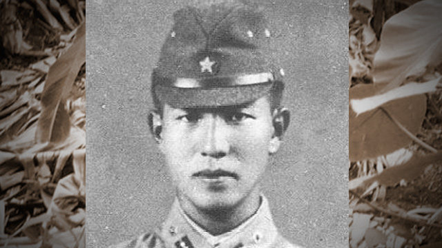 THE SOLDIER. Hiroo Onoda as a young soldier. Photo sourced from Wikipedia via http://www.wanpela.com/holdouts/profiles/onoda.html