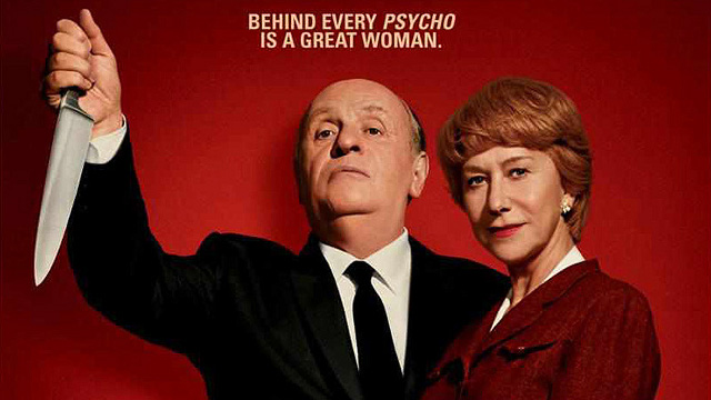 POWER COUPLE. Anthony Hopkins as Alfred Hitchcock and Helen Mirren as Alma Reville. All images courtesy of Fox Searchlight Pictures