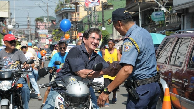 HONASAN NETWORK. Honasan counts the military, police, farmers and fisher folk as part his support base. File photo from Honasan’s Facebook page 
