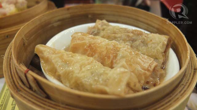 GOODNESS MADE EDIBLE. Tim Ho Wan's bean curd roll bursts pleasantly with flavor in your mouth