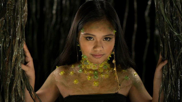 YOUNG ORYOL. Trixie Esteban in Tanghalang Pilipino's 'Ibalong.' Photo by Jojit Lorenzo from the Tanghalang Pilipino Facebook page