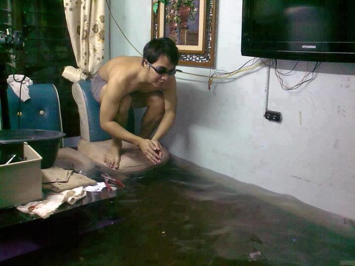 Indoor flood pool. Photo from Facebook