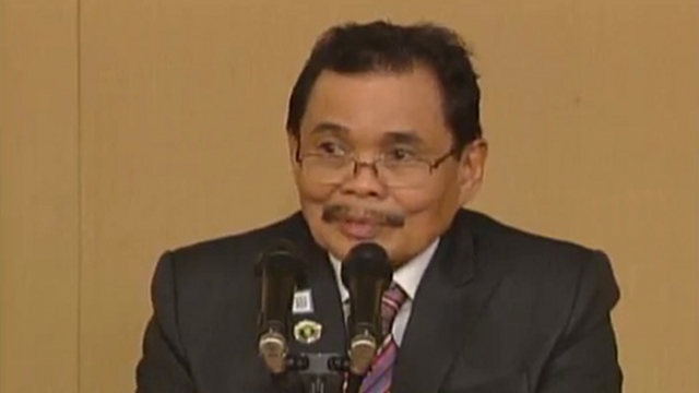 'I WANT TO REST.' MILF peace panel chairman Mohagher Iqbal says he looks forward to resting after fighting for more than 40 years. Screengrab from RTVM