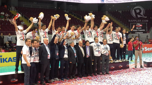 Iran memenangkan mahkota bola voli putra Asia ke-2 berturut-turut