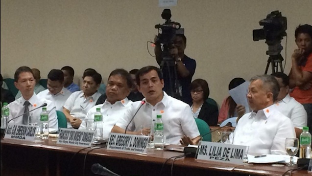 BEHAVE. Manila Vice Mayor Isko Moreno defends its city's truck ban and asks truckers to behave. Rappler photo