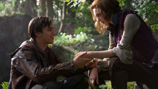Jack falls in love with Princess Isabelle, played by Eleanor Tomlinson