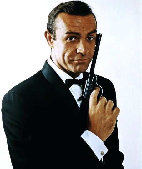 SEAN CONNERY AS JAMES Bond 007. Image from Facebook