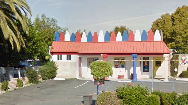 PRESCHOOL. A preschool stands on the Covina property owned by a company associated with the Napoleses. Screenshot from Google