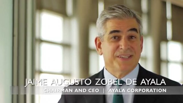 JAZA. "This is a great time in the Philippines. There’s excitement. There’s a sense of commitment, there’s a new transparency in the way governance is taking place," says ABAC representative Zobel de Ayala. Screenshot from video invitation.