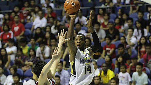 SILENT OPERATOR. Mbe is a constant double-double machine who plays with no frills. Photo by Rappler/Josh Albelda.
